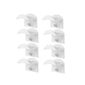 2/4/8/10 Pieces Baseball Casual Hat Storage Box Without Drilling Portable Cap Holder Support Caps Accessories for Caps Organizer