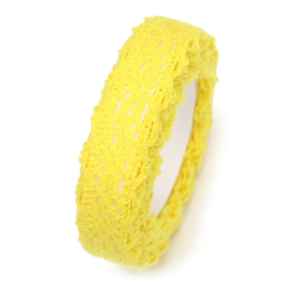 2Yards/pc Wedding Decor DIY Craft Self-adhesive Lace Fabric Trim Trimming Ribbon Cloth Tape Lace Tapes Sticker