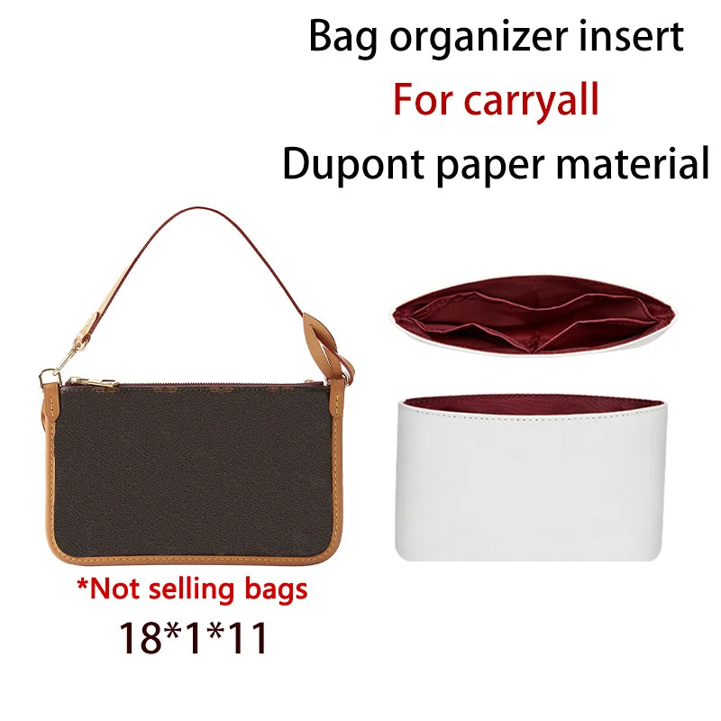 Bag organizer insert For carryall S durable fashion bag support storage inner modification bag accessories