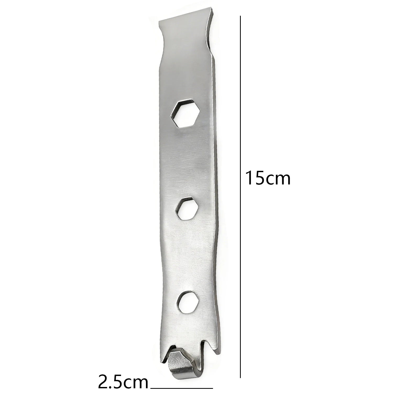 5/1x Fence Wire Twisting Tools Stainless Steel Wrench Heavy Duty Tensioning Tool for Garden Binding Wire Fence Twisting Fastener