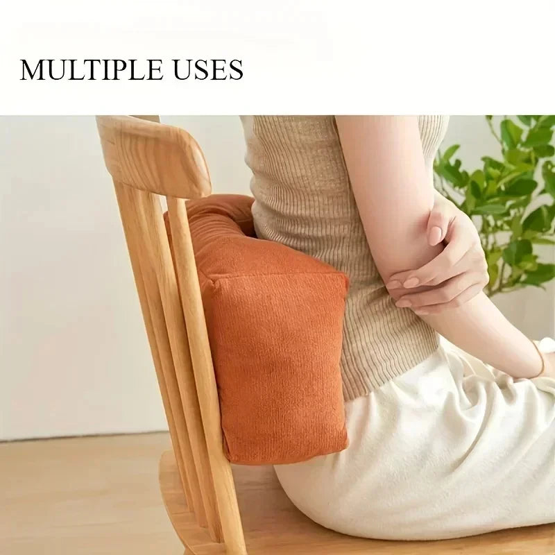 Thickened Lumbar Support Pillow Space Themed Chenille Polyester Filling Multi-Functional Office Chair Home Decor Back Cushion