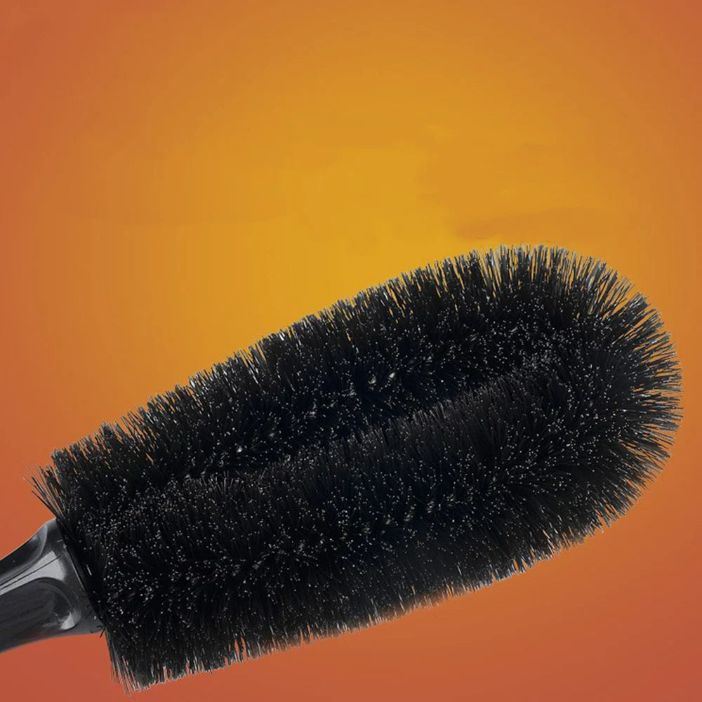Car Tire Brush, Wheel Hub Brush, Specialized Car Washing Tool Brush, Cleaning and Cleaning Tool, Powerful Decontamination Brush