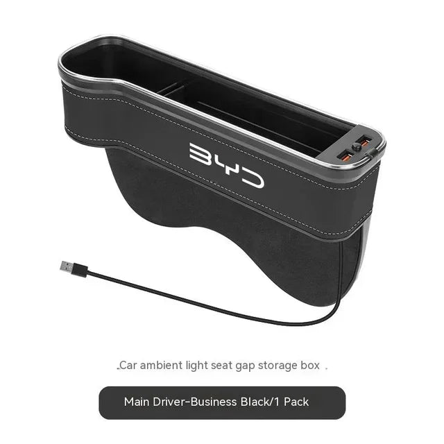 Car Sewable Chair Storage Box For BYD Atto 3  YUAN PLUS Decoration Act Seal Tang F3 E6 Yuan Song Plus EV F0 Qin Han Dolphin S6