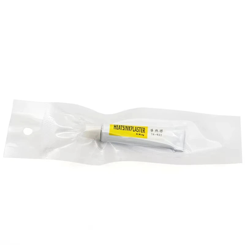 5Pcs TR-922 Thermal Silicone Adhesive Plaster Strong Sticky Cooling Paste Glue Compound for Heatsink Heat Sink Cooling