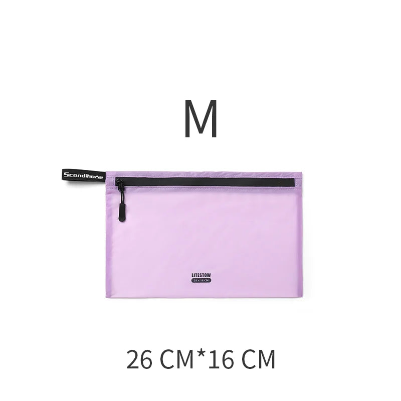 Waterproof Travel Storage Bags Set Lightweight Nylon Packing Cubes Pouch Luggage Organizer Clothes Toiletry Makeup Bag