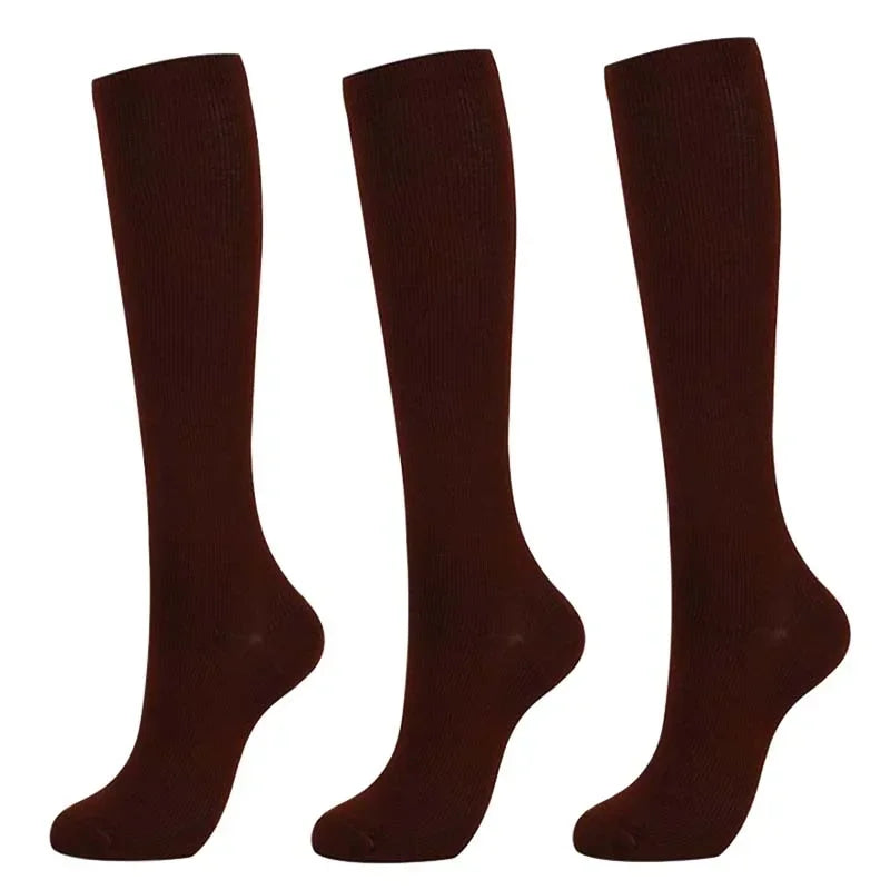 Compression Socks Running Football Sports Medical Nursing Socks for Flight Travel Pregnancy Edema Diabetes Varicose Veins Socks