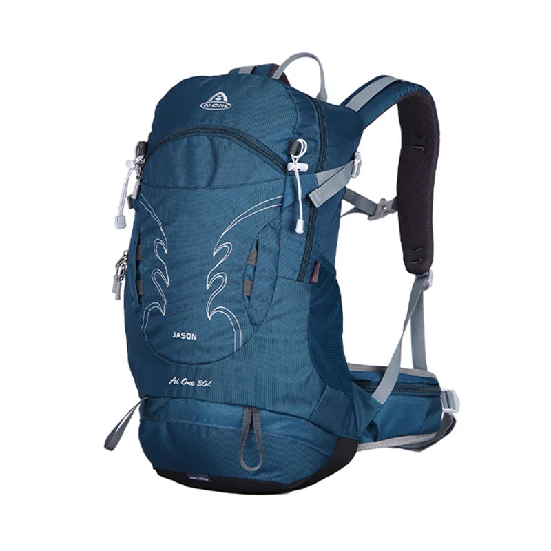 30L Outdoor Hiking Backpack for Men Sports Climbing Bag Mochila Camping Mountaineering Bag Travel Trekking Motorcycle Rucksack