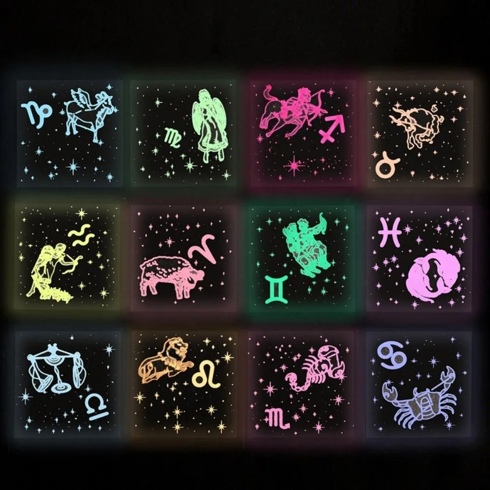 Luminous Origami Paper Square Scrapbook Paper Single-sided Printing Card Paper Gift Wrapping Material Night Glow