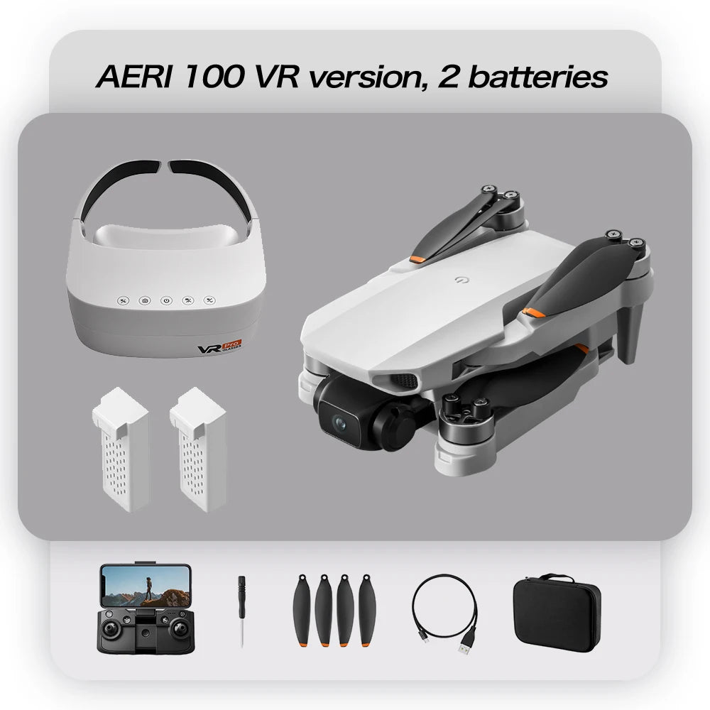 Lenovo Aeri100/Aeri100VR Remote Control Drone 5G WIFI RC Dron Quadcopter Obstacle Avoidance 8K HD Dual Camera FPV Mini Dron Toys