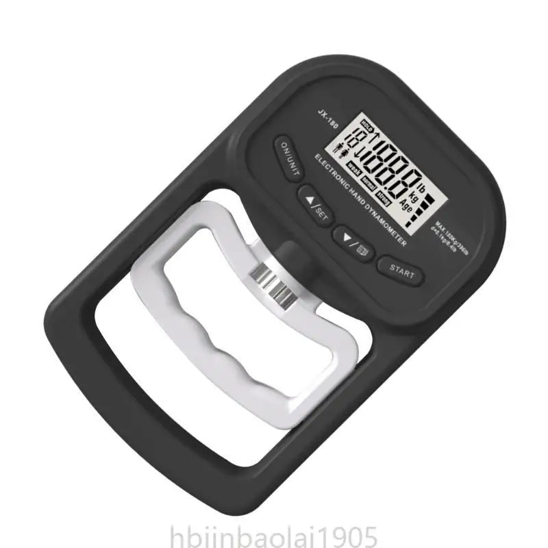 Grip Strength Tester Hand Grip Dynamometer Handhelds Digital Grip Measurement Meter Device Trainer Power 396lbs/180kg