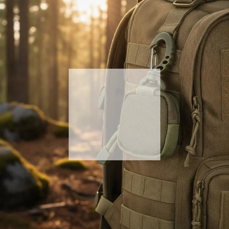 Multifunctional Tactical Eyeglass Cloth Storage Bag Lint-free Ultra-fine Fiber Cleaning Pouch for Phone Screen Eyewear
