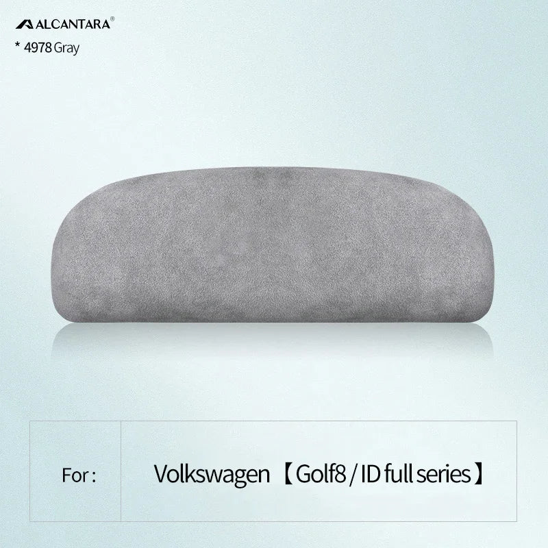 Car Eyewear Case Box Sunglasses Holder Alcantara For Volkswagen Golf 8 ID3 ID4 ID4X ID6X ID6 Glasses Storage Box Accessories