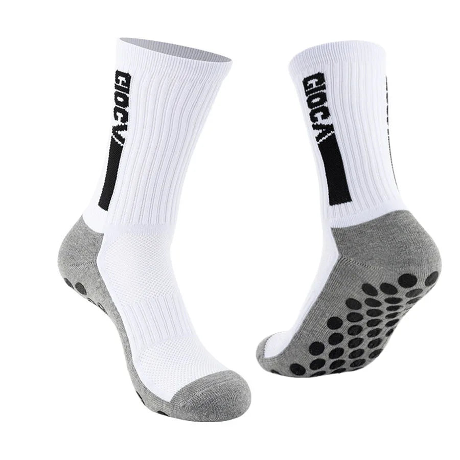 1/5/8/10 Pairs Men Women Unisex Non Slip Grip Soccer Rugby Socks Towel Bottom Breathable Shockproof Athletic Exercise