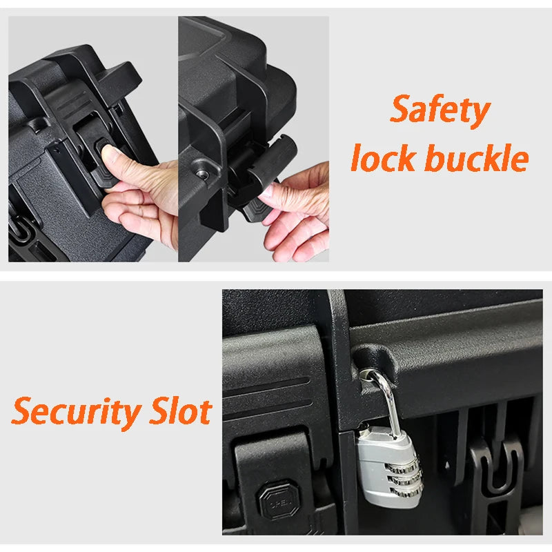 Pull Rod Protective Box Multifunction Precision Instrument Safety Protection Boxes Waterproof Photography Equipment Storage Box