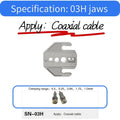 4mm Jaws for 58B/2546B/03H/2549/02C/06/06WF/7.5 Inch SN Crimping Pliers Full Range Jaw Standard Jaw Accessories