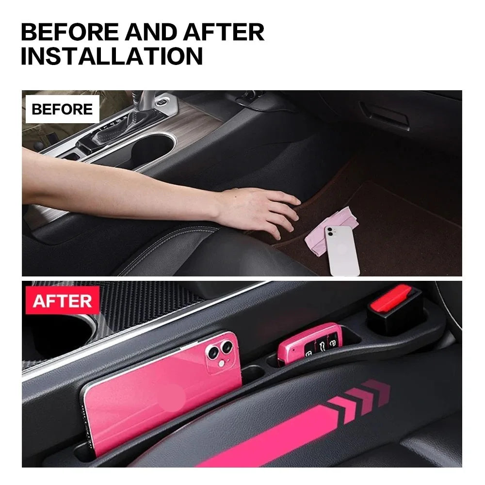 Creative and Practical Automotive Interior Products: Car Seat Gap Plug, Anti-leak Strip, Multi-functional Storage Box
