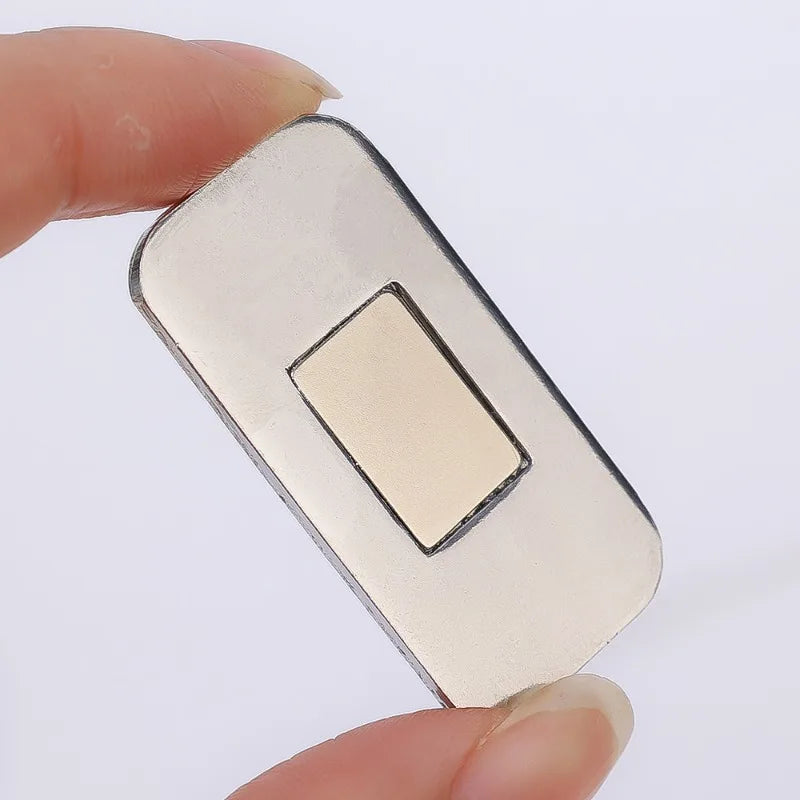 Self Adhesive Door Stop Magnetic Cabinet Catches Invisible Soft-Catch Anti-Rust Magnet Stickers Hidden Door Closer for Cupboard