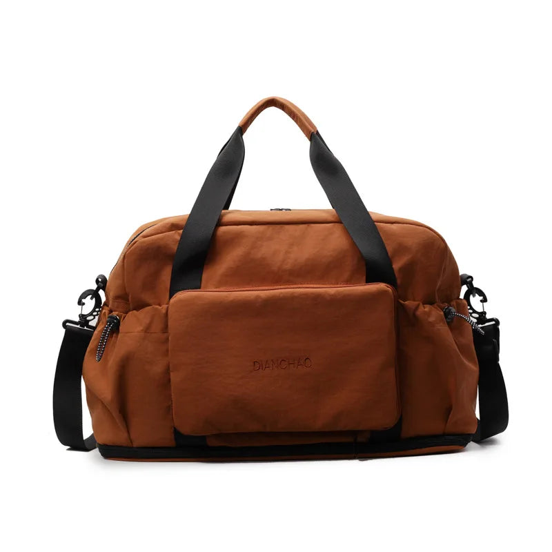 Expandable Foldable Travel Bag Stretchable Sports Yoga Dance Fitness Handbag Custom Logo Large Capacity Luggage