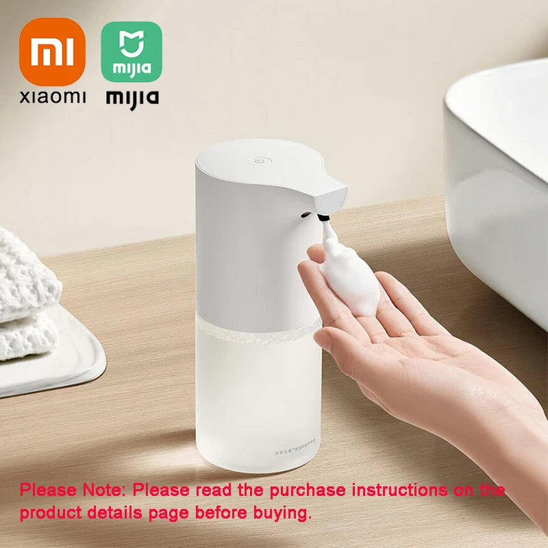 Xiaomi Mijia Soap Foam Dispenser 1S- Automatic Induction Hand Washer USB Rechargeable Foaming Machine Home Appliance