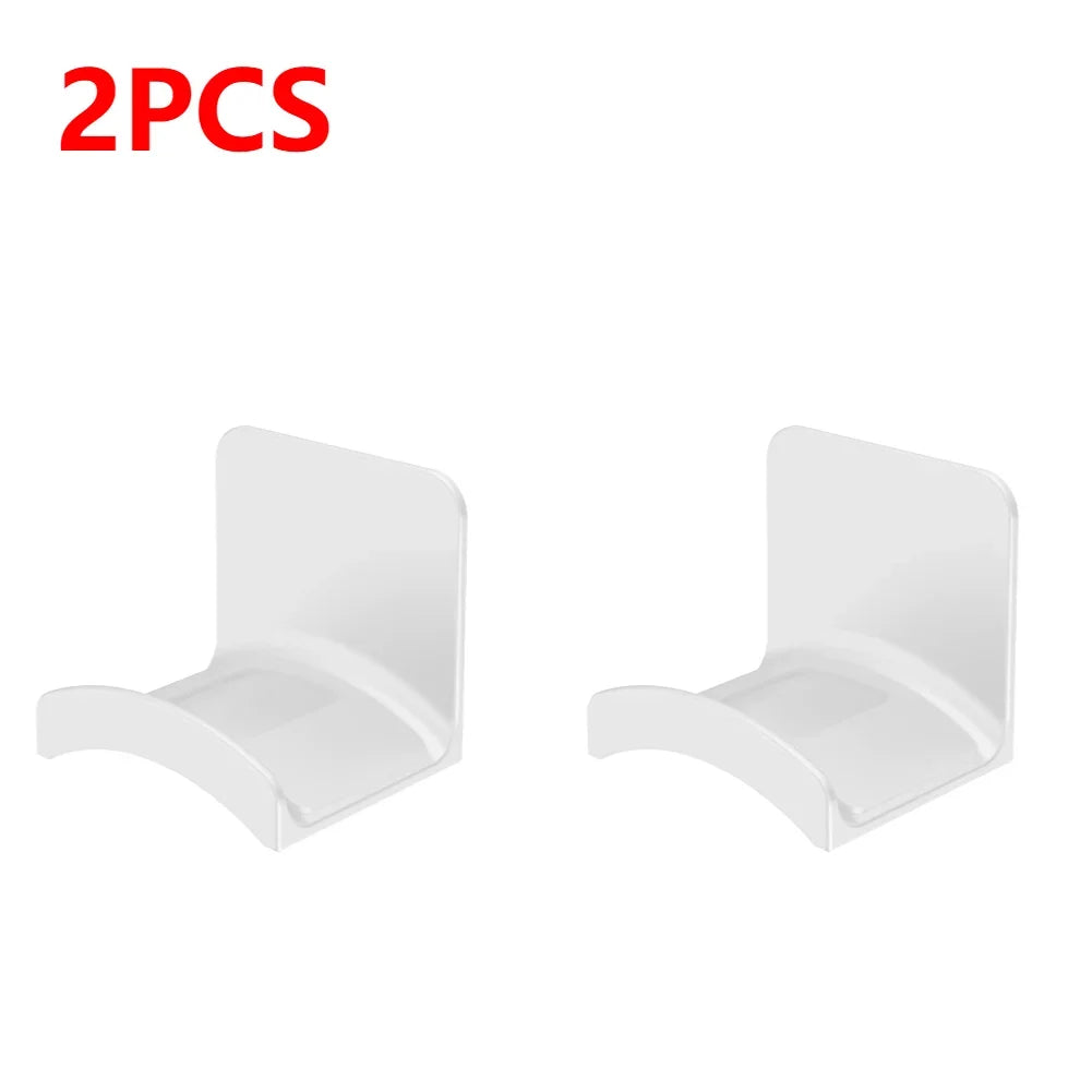 1-10pcs Universal Headphone Stand Adhesive Headphone Hook Headphone Holder for Easy Damage-Free Wall Desk Or PC Mounting