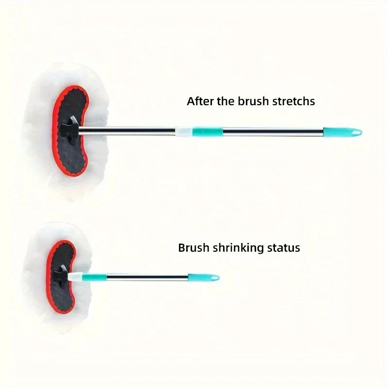 Car Wash Brush Soft Bristle Dust Removal Wash Mop Cleaning Tool for Cars RV Truck