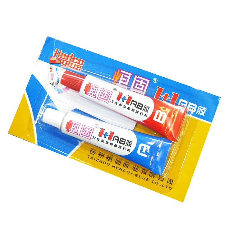 1/5pcs AB Glue Heavy Body Structure Acrylic Ornament Adhesive DYM Metal Plastic Epoxy Resin AB Glue Manufacturer