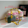 Women Dopamine Travel Luggage Bag Lightweight Carry on Storage Bag for Short Business Trip Gym Yoga Swimming Travel Duffle Bag
