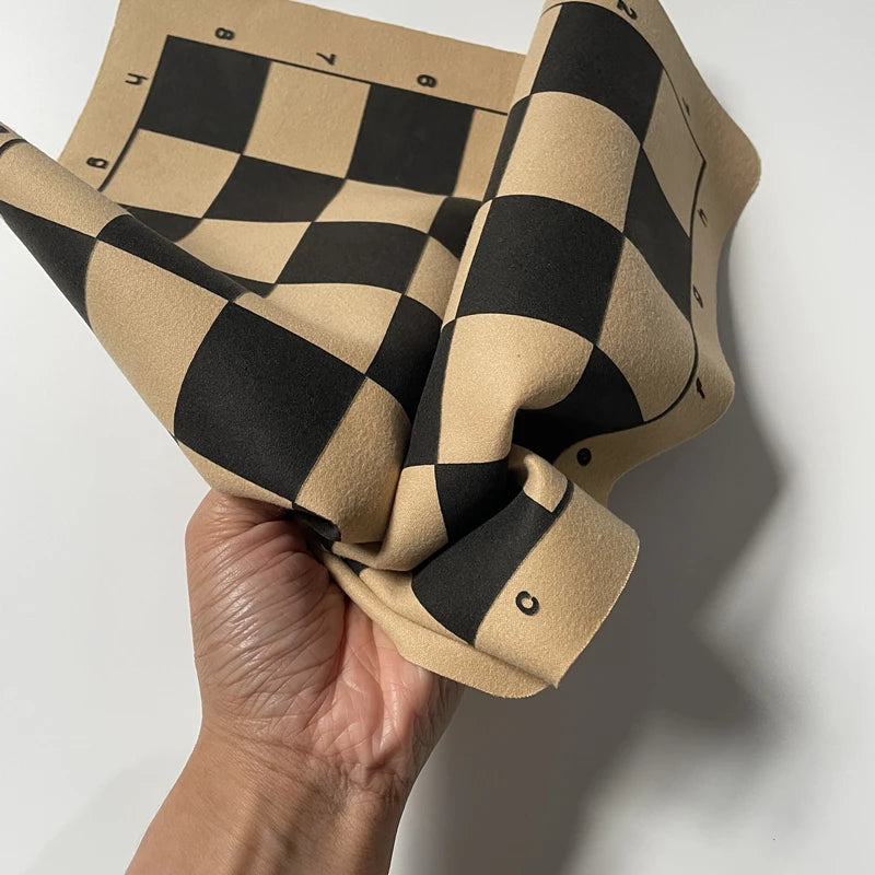 International Chess Board 28/34/43cm/16.93inch Foldable Material International Foldable Game Chess Entertainment