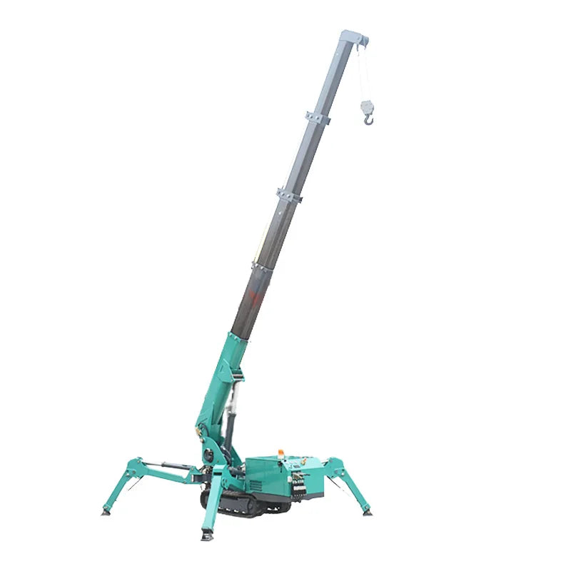 Customizable 3T Spider Crane with 3m Fly Jib for Special Lifting Requirements