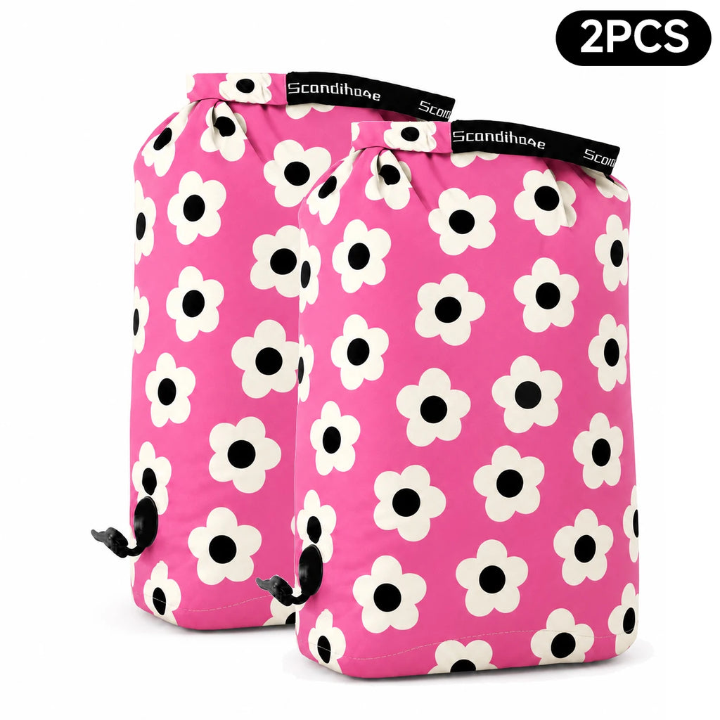 Travel Compression Bag for Clothes Storage Packing Organizer Suitcase Luggage Space Saving Reusable Roll Up Air Valve Pump Free
