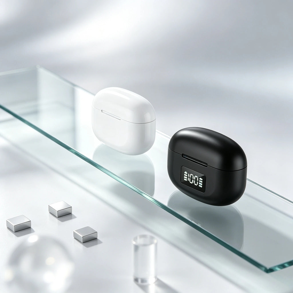 Wireless Earphones Earphones Bluetooth Wireless Deep-bass Bluetooth Earphones Enhance The Rhythm for Electronic and Hip-hop Fans