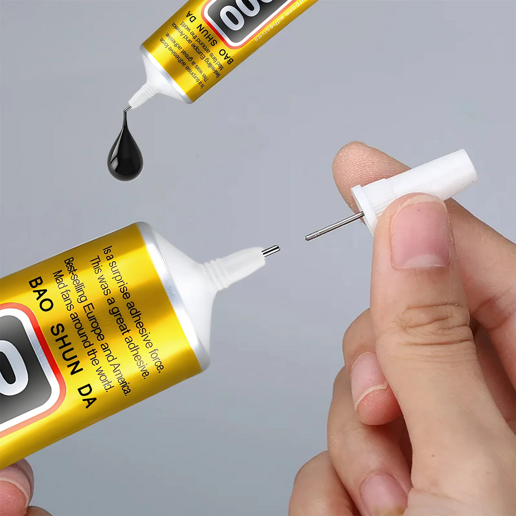 T7000 Upgrade Black Contact Cellphone Tablet Repair Adhesive,Strong Multi-Purpose Glue liquid Precision Applicator Glue.