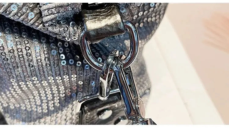 2026 Luxury Sequin Tote Bag for Women Large Capacity Lightweight Fashion Handbag, Shoulder Bag Ladies Versatile Crossbod Bags