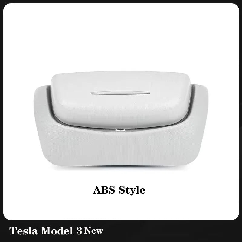 Car Glasses Case For Tesla Model Y Model 3 Sunglasses Storage Clip Car Roof For TESLA Model3  Interior Model Y 3 Accessories