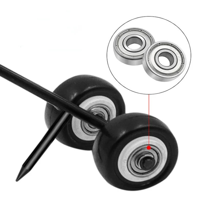 Adjustable Garden Weeding Hook Courtyard Roller Gap Weed Killer Remove Grass Tool Without Bending Over Crevice Weeder