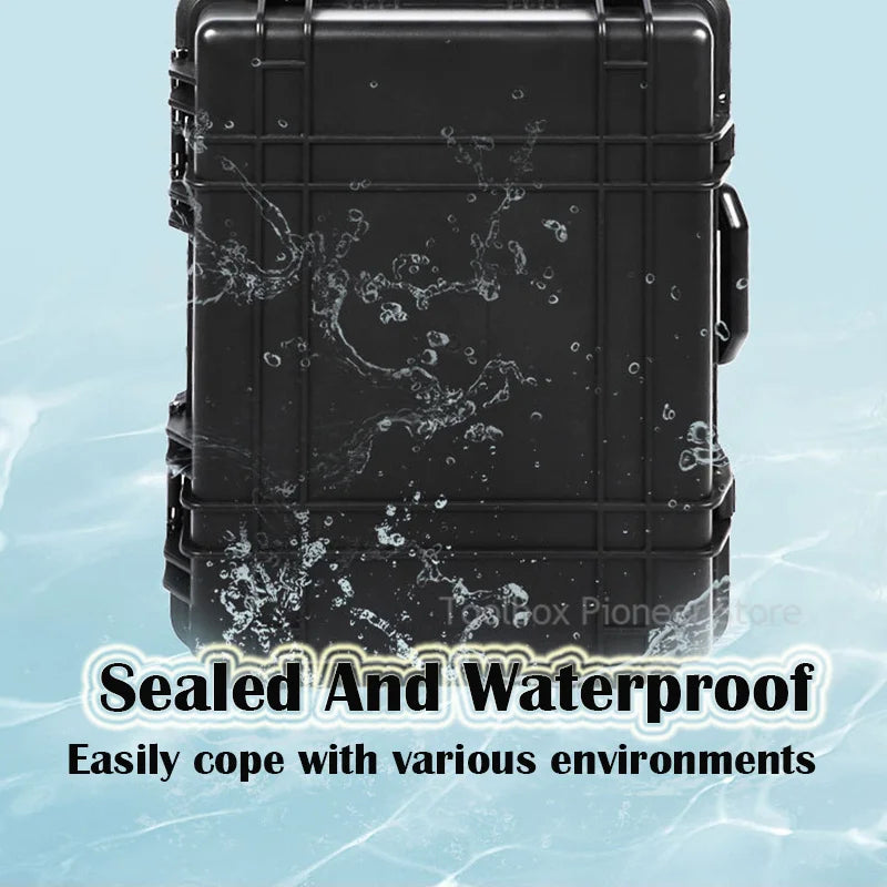 Tool Box ABS Plastic Equipment Case Toolbox for Mechanics Pelican Case Waterproof Hard Case Suitcase Tools Storage Box