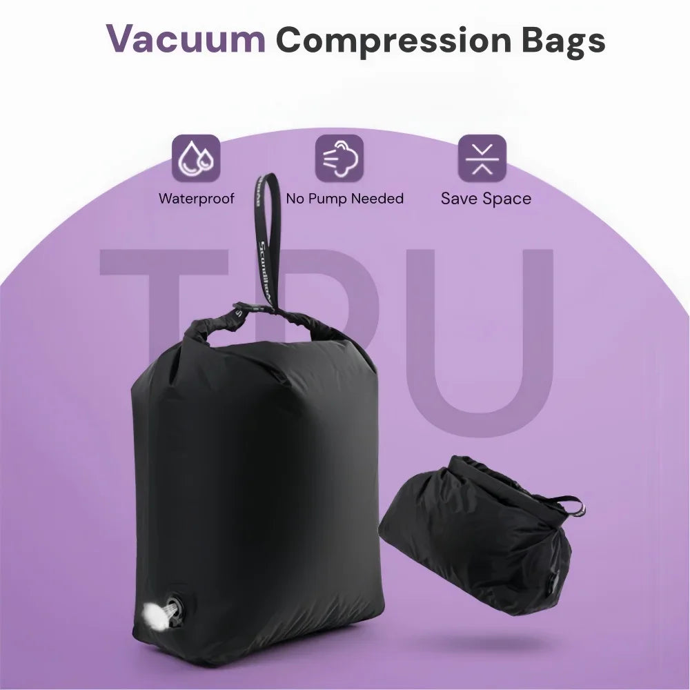 Vacuum Compression Storage Bag Portable Large Capacity Waterproof Luggage Bag Clothes Bag Dustproof Business Trip Travel