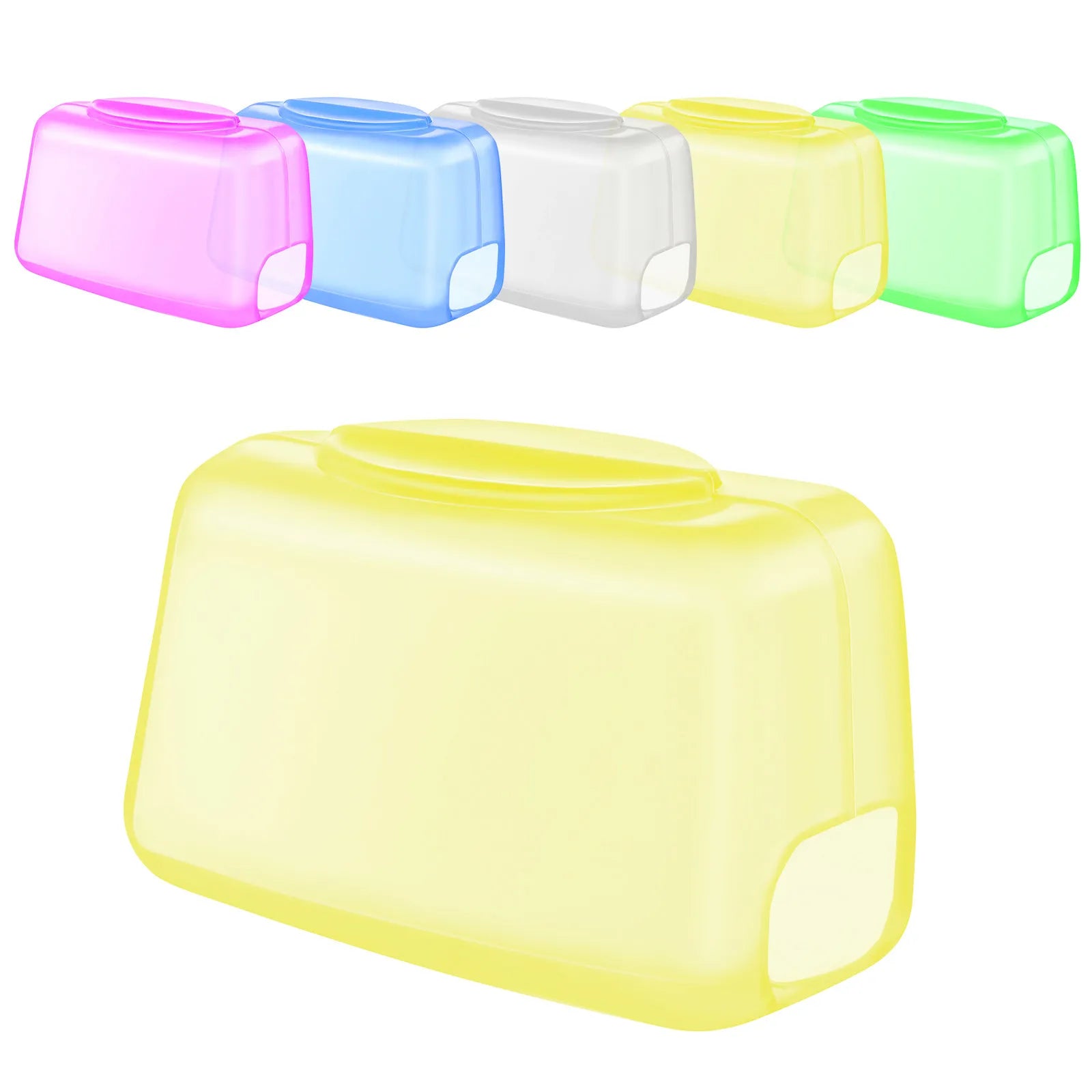 10Pcs Toothbrush Head Covers Premium Plastic Dustproof Protective Caps Travel Toothbrush Head Case for Electric Manual