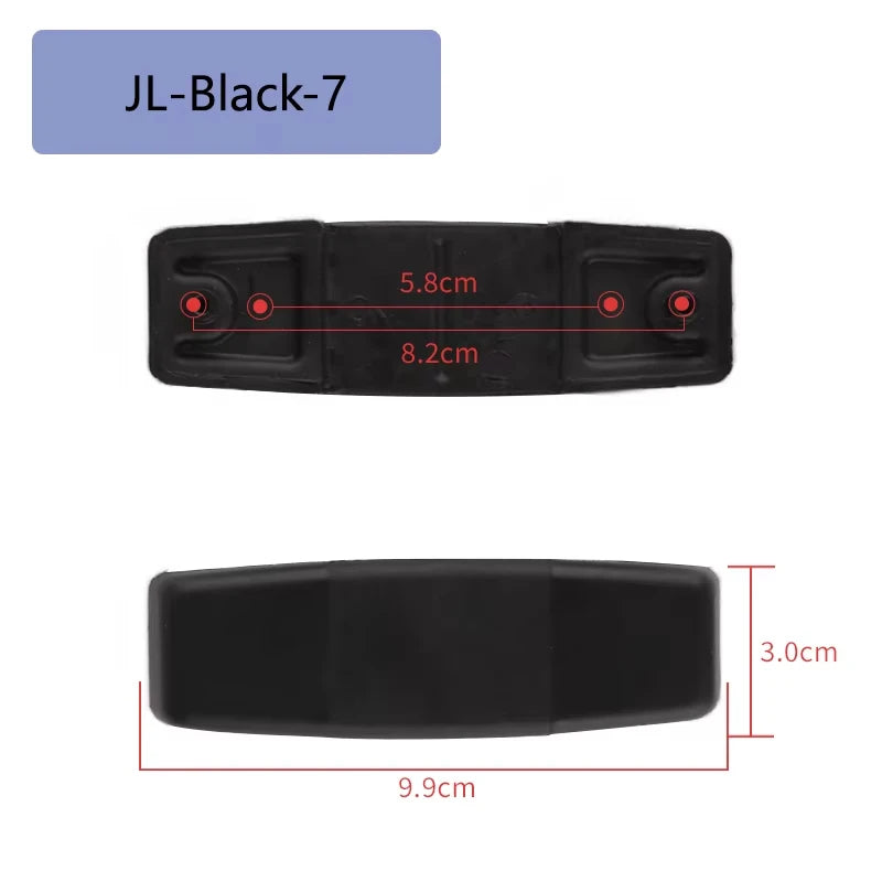 Suitcase Hinges Suitable for Samsonite Luggage Accessories Replair Replacement Travel Suitcases Gemel Luggage Coupling Head