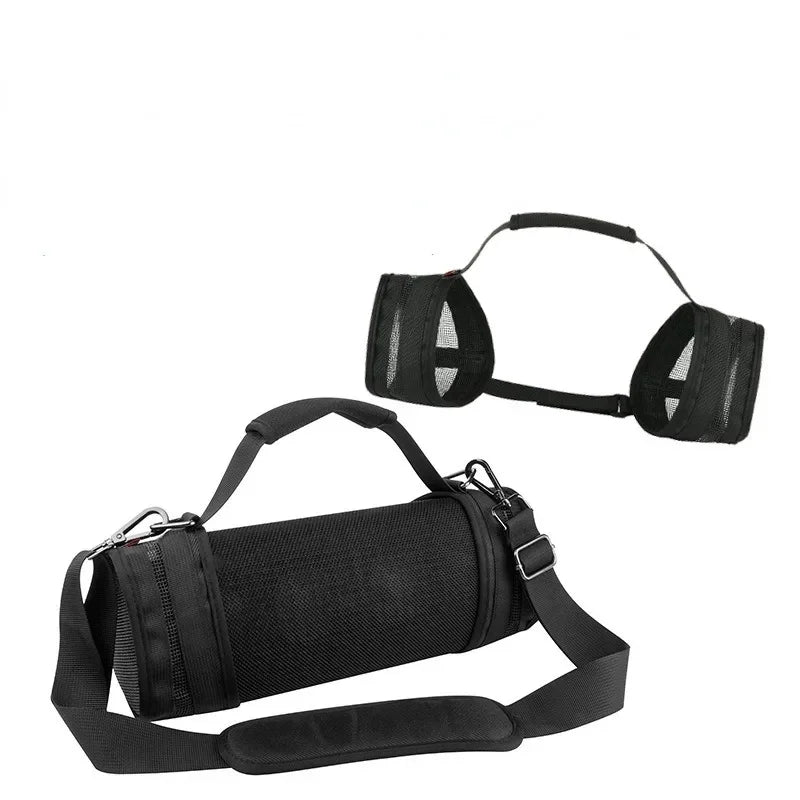 Speaker Storage Case Nylon Portable Anti-drop Single Shoulder Storage Bag With Handle  For Sony For SRS-XB43 Speakers Parts