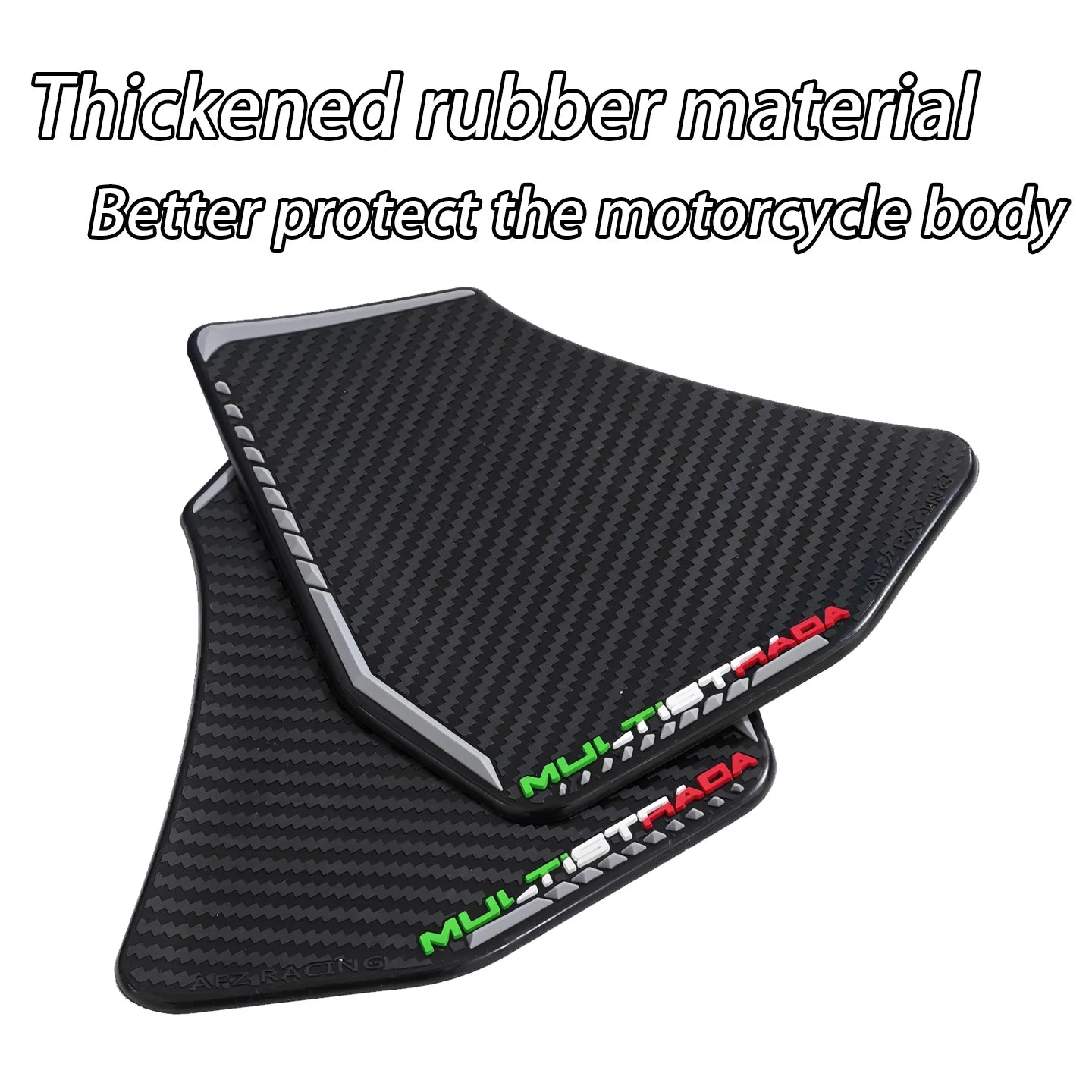 For Ducati Multistrada V4 MTS V4S MTS Non-Slip Tank Pad Knee Protector Side Stickers 2021-2024 Motorcycle Anti-slip Tank Sticker