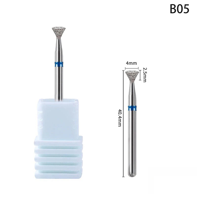 Hot Sale New Nail Drill Bit Mill Cutter All For Manicure Machine Bit Tools Accessories Cuticle Clean For Removing Nail Gel