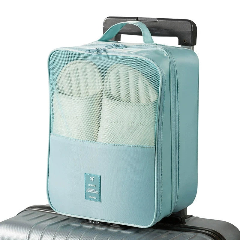 Large-Capacity Shoe Storage Bag — Portable Travel & Business Trip Organizer for Luggage, Dustproof Shoe Case & Cover