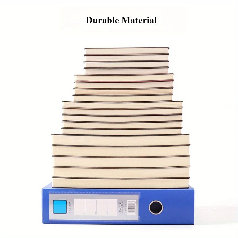1 Pack Portable Durable A4 Plastic File Box – Dark Blue 1.38inch/2.17inch Document Organizer for Office, School, Home – Stores