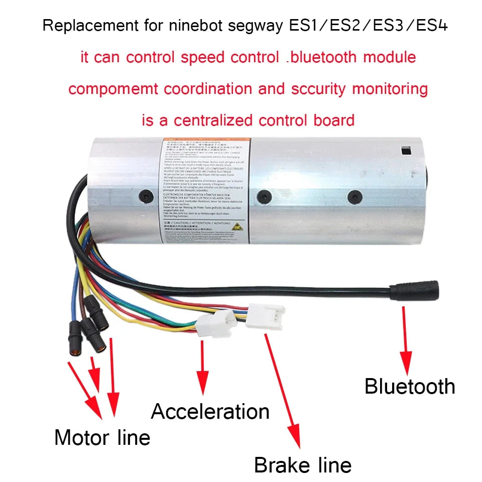 Dashboard Control Board for Ninebot ES1/ES2/ES3/ES4 Electric Scooter Activated Bluetooth DashBoard Motherboard Controller