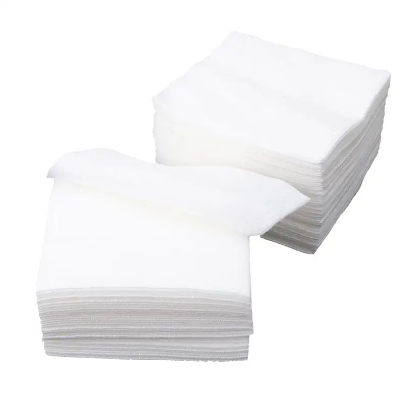 300pcs Non Woven Gauze Pad First Aid Gauze Sponges For Wound Care Sterile Gauze Flexible Breathable Cotton Pad unfolding 20cm