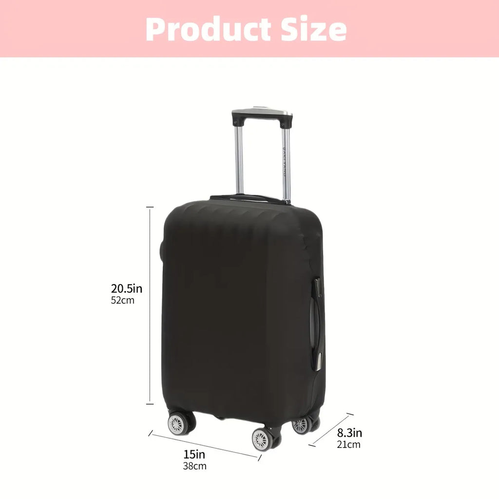 Luggage Cover,Dust-proof Luggage Case Cover, Portable And Foldable, Made of Durable Fabric,Only Cover