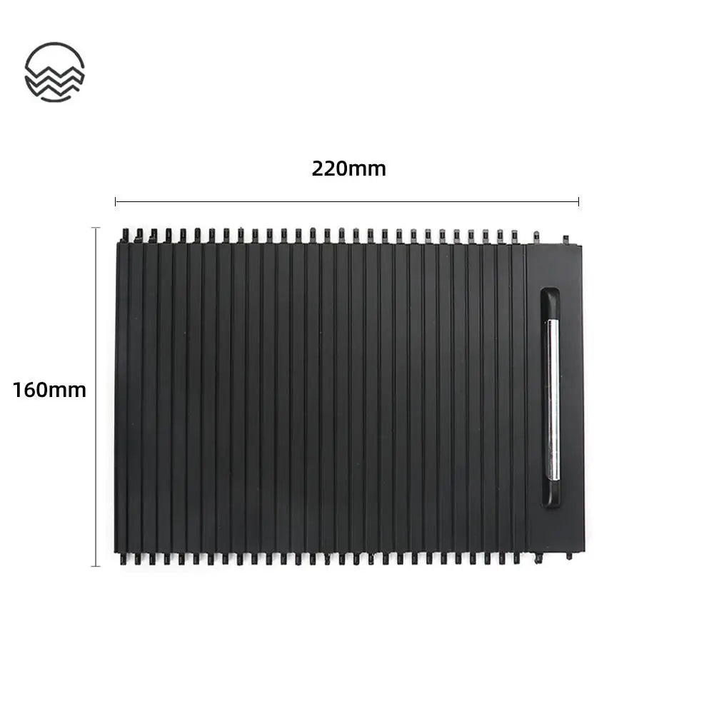 Car Center Console Drink Water Cup Holder Roller Shutter Panel Dust Cover For Honda RE1 RE2 RE4 CRV 83412-SWJ01