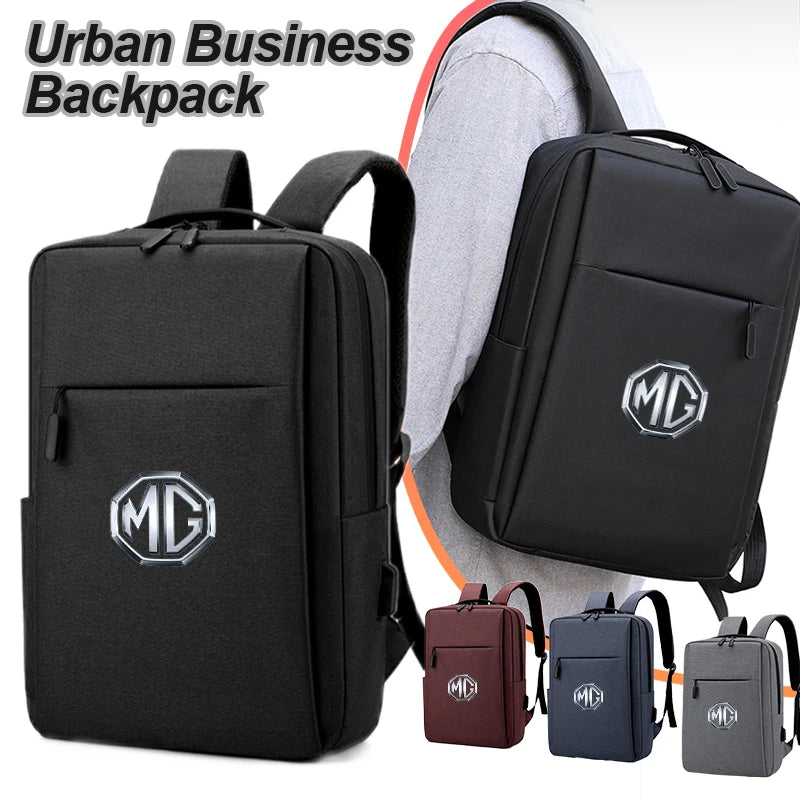 Car Laptop Pouch Men's Shoulder Bag Business Backpack Accessories For Morris Garages MG 6 3 5 7 TF ZR ZS HS GS GT Hector RX5