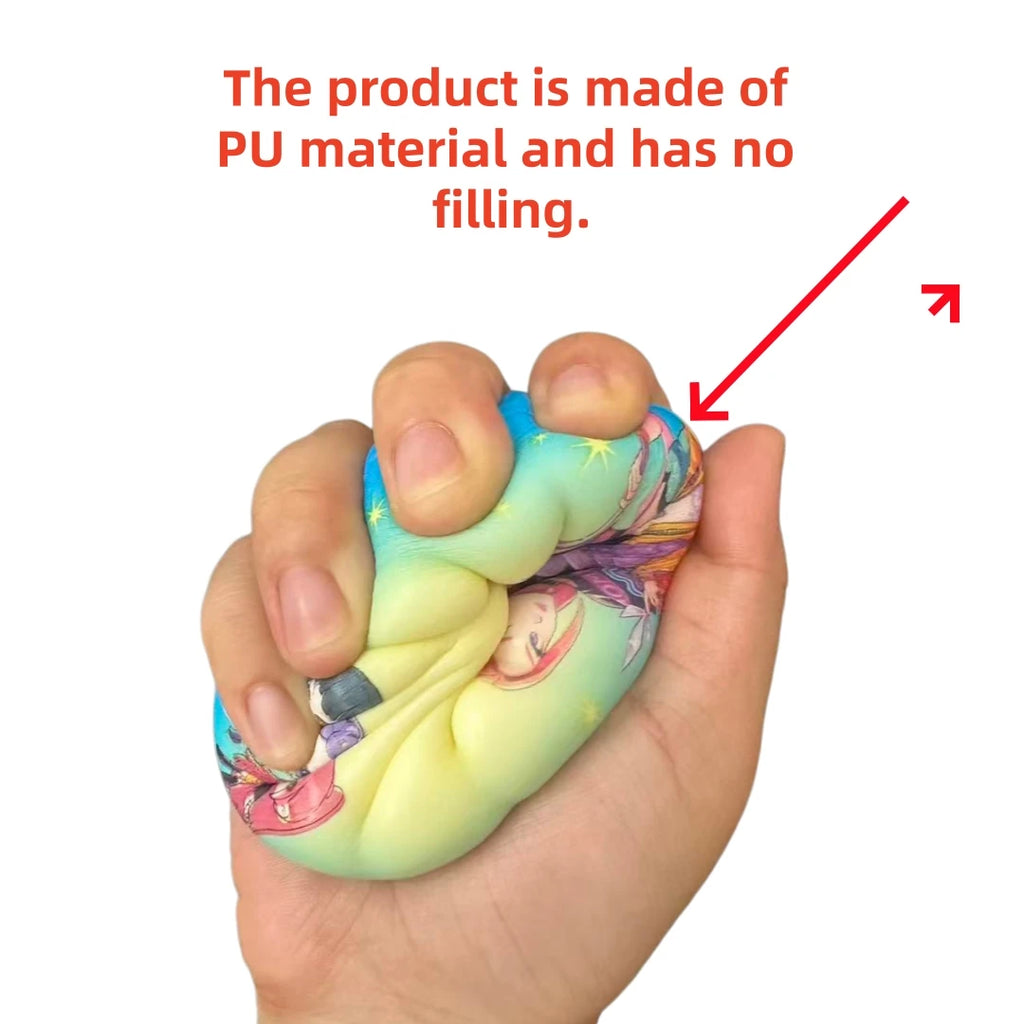 2026PU  Squishy Dumpling decompression toy dumpling shaped inspired by cartoons movies stress squeeze toy office accessories